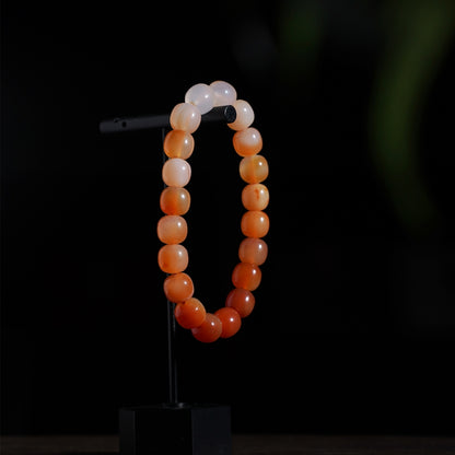 Gradient agate bracelet