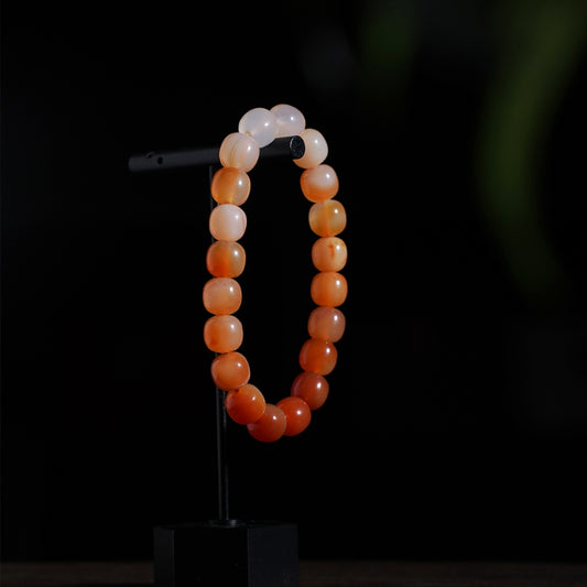 Gradient agate bracelet