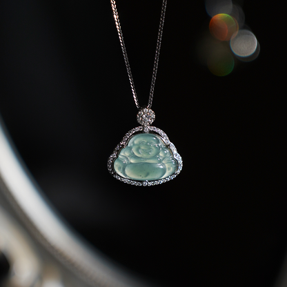 Jade Buddha Pendant